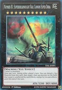 Number 81: Superdreadnought Rail Cannon Super Dora (TDIL-EN091) [The Dark Illusion]