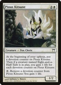 Pious Kitsune (38) [Champions of Kamigawa]