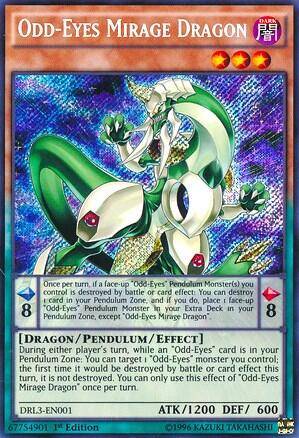 Odd-Eyes Mirage Dragon (DRL3-EN001) [Dragons of Legend: Unleashed]