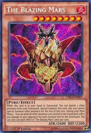 The Blazing Mars (DRL3-EN007) [Dragons of Legend: Unleashed]