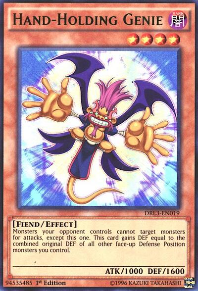 Hand-Holding Genie (DRL3-EN019) [Dragons of Legend: Unleashed]