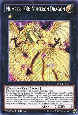 Number 100: Numeron Dragon (DRL3-EN021) [Dragons of Legend: Unleashed]