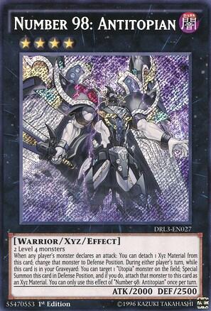 Number 98: Antitopian (DRL3-EN027) [Dragons of Legend: Unleashed]