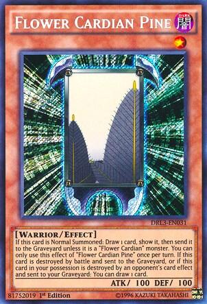 Flower Cardian Pine (DRL3-EN031) [Dragons of Legend: Unleashed]