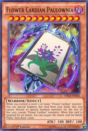 Flower Cardian Paulownia (DRL3-EN034) [Dragons of Legend: Unleashed]