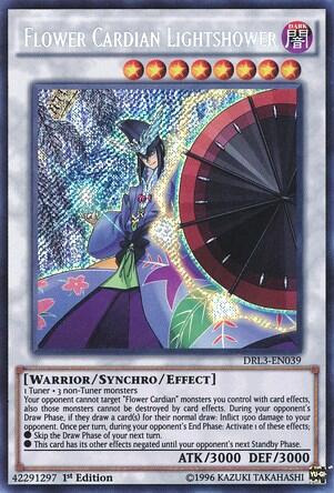 Flower Cardian Lightshower (DRL3-EN039) [Dragons of Legend: Unleashed]