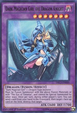 Dark Magician Girl the Dragon Knight (DRL3-EN044) - Dragons of Legend: Unleashed 1st Edition