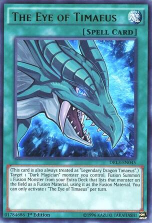 The Eye of Timaeus (DRL3-EN045) [Dragons of Legend: Unleashed]