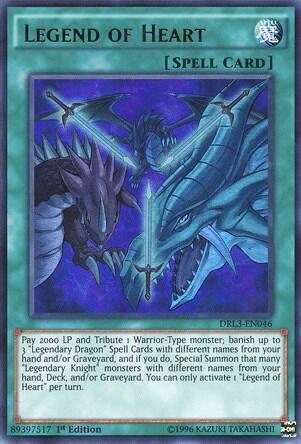 Legend of Heart (DRL3-EN046) [Dragons of Legend: Unleashed]