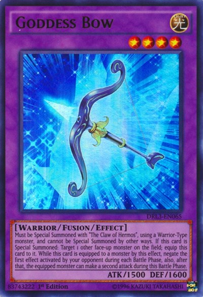 Goddess Bow (DRL3-EN065) [Dragons of Legend: Unleashed]