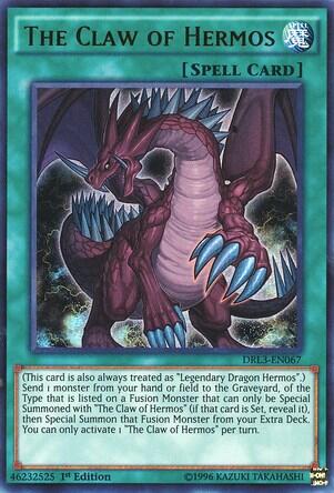 The Claw of Hermos (DRL3-EN067) [Dragons of Legend: Unleashed]