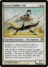 Sensei Golden-Tail (44) [Champions of Kamigawa]
