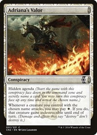 Adriana's Valor (1) [Conspiracy: Take the Crown]