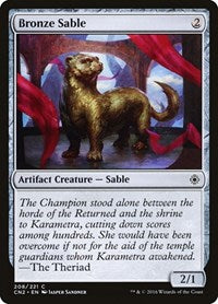 Bronze Sable (208) [Conspiracy: Take the Crown]