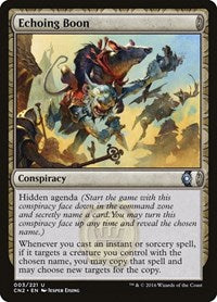 Echoing Boon (3) [Conspiracy: Take the Crown]