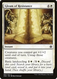 Gleam of Resistance (87) [Conspiracy: Take the Crown]