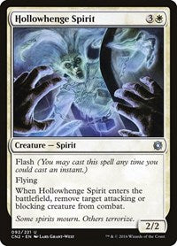 Hollowhenge Spirit (92) [Conspiracy: Take the Crown]