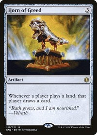 Horn of Greed (211) [Conspiracy: Take the Crown]