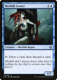 Merfolk Looter (114) [Conspiracy: Take the Crown]