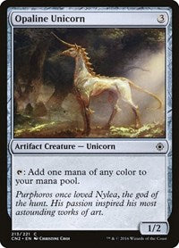 Opaline Unicorn (213) [Conspiracy: Take the Crown]