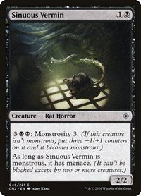 Sinuous Vermin (46) [Conspiracy: Take the Crown]