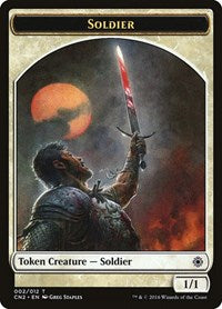 Soldier Token (002) (2) [Conspiracy: Take the Crown]