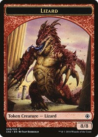 Lizard Token (9) [Conspiracy: Take the Crown]