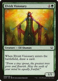 Elvish Visionary (8) [Duel Decks: Nissa vs. Ob Nixilis]