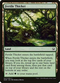 Fertile Thicket (27) [Duel Decks: Nissa vs. Ob Nixilis]