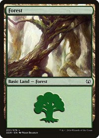 Forest (031) (31) [Duel Decks: Nissa vs. Ob Nixilis]