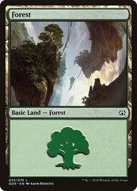Forest (033) (33) [Duel Decks: Nissa vs. Ob Nixilis]