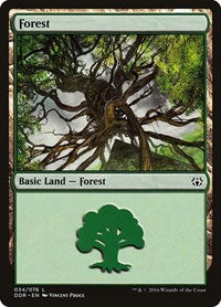 Forest (034) (34) [Duel Decks: Nissa vs. Ob Nixilis]