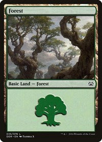Forest (035) (35) [Duel Decks: Nissa vs. Ob Nixilis]
