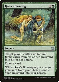Gaea's Blessing (10) [Duel Decks: Nissa vs. Ob Nixilis]
