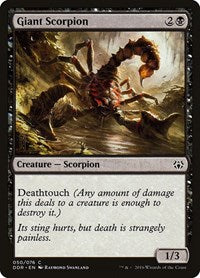 Giant Scorpion (50) [Duel Decks: Nissa vs. Ob Nixilis]