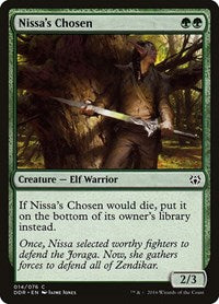 Nissa's Chosen (14) [Duel Decks: Nissa vs. Ob Nixilis]