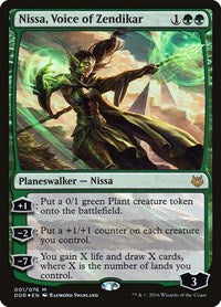 Nissa, Voice of Zendikar (1) [Duel Decks: Nissa vs. Ob Nixilis]