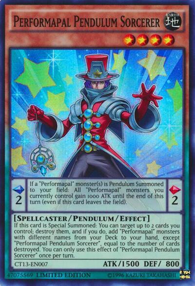 Performapal Pendulum Sorcerer (CT13-EN007) [2016 Mega-Tins]