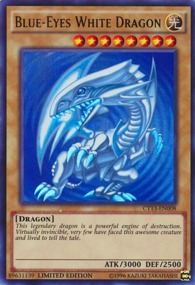 Blue-Eyes White Dragon (CT13-EN008) [2016 Mega-Tins]