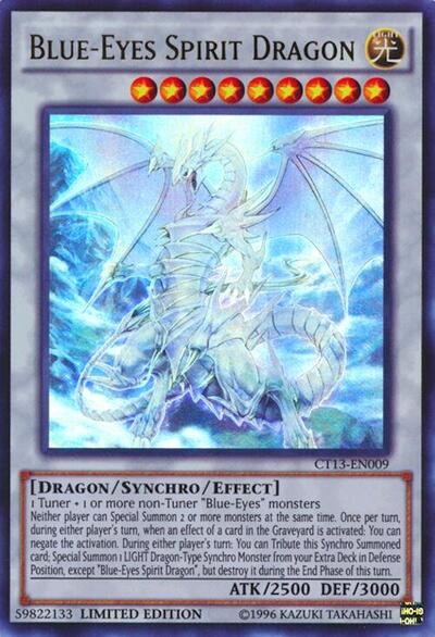 Blue-Eyes Spirit Dragon (CT13-EN009) [2016 Mega-Tins]
