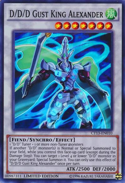 D/D/D Gust King Alexander (CT13-EN010) [2016 Mega-Tins]