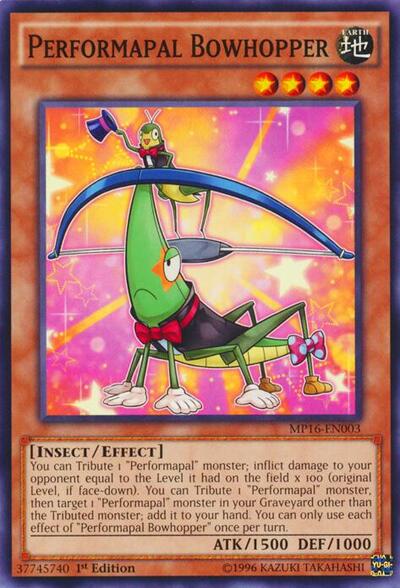 Performapal Bowhopper (MP16-EN003) [2016 Mega-Tins Mega Pack]