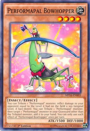 Performapal Bowhopper (MP16-EN003) - 2016 Mega-Tins Mega Pack Unlimited
