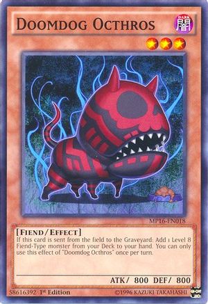 Doomdog Octhros (MP16-EN018) - 2016 Mega-Tins Mega Pack Unlimited