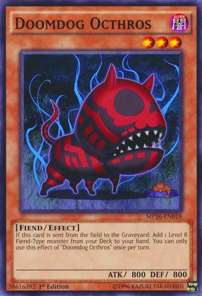 Doomdog Octhros (MP16-EN018) [2016 Mega-Tins Mega Pack]