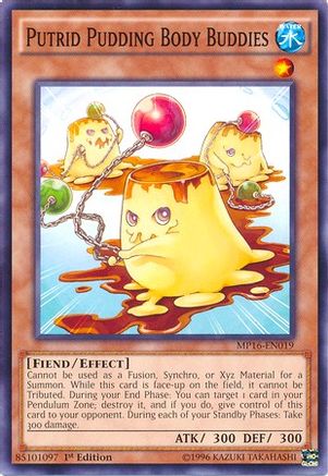 Putrid Pudding Body Buddies (MP16-EN019) - 2016 Mega-Tins Mega Pack 1st Edition