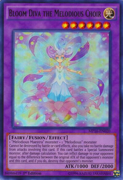 Bloom Diva the Melodious Choir (MP16-EN020) [2016 Mega-Tins Mega Pack]