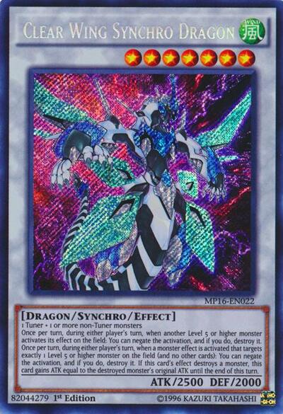 Clear Wing Synchro Dragon (MP16-EN022) [2016 Mega-Tins Mega Pack]