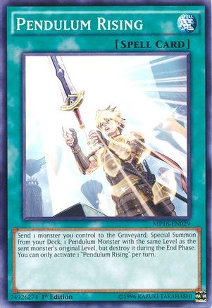 Pendulum Rising (MP16-EN029) - 2016 Mega-Tins Mega Pack 1st Edition