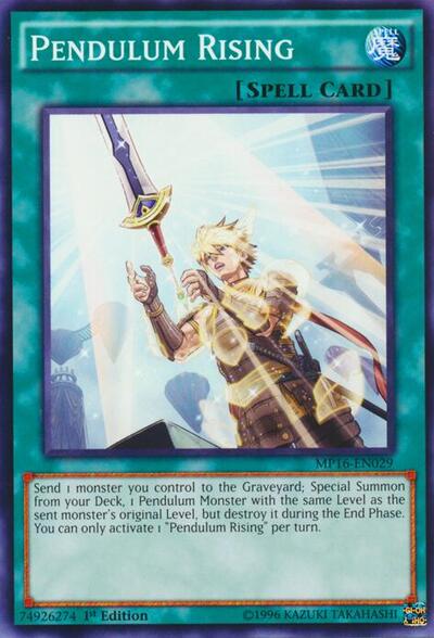 Pendulum Rising (MP16-EN029) [2016 Mega-Tins Mega Pack]